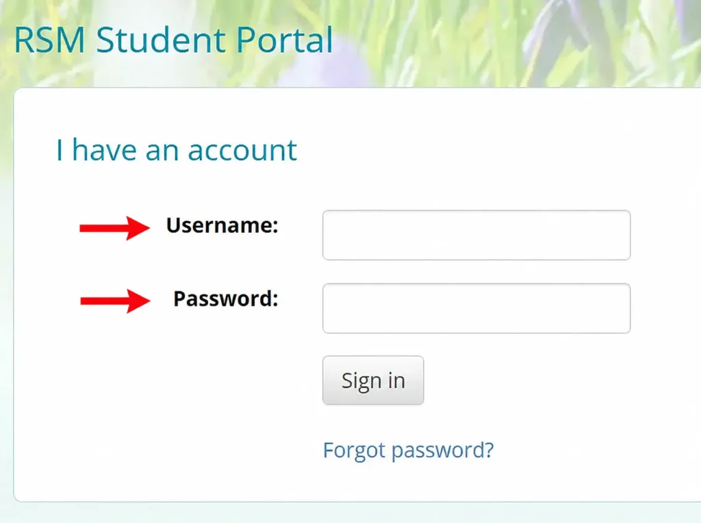 RSM Student Login